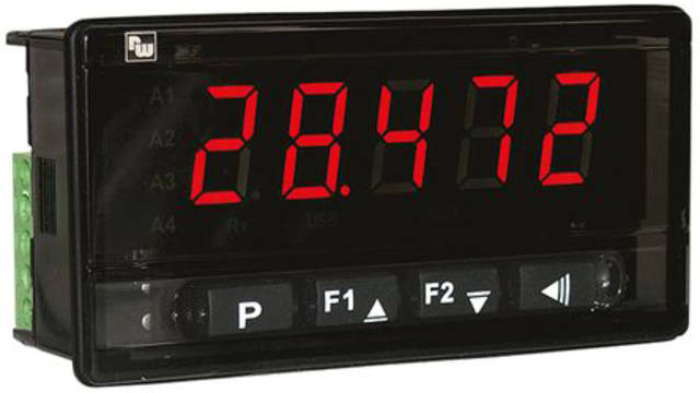 Wachendorff LED Process Indicator for Voltage, Current, Temperature,  45.5 mm  x 93 mm | DA9602R0