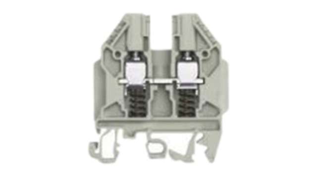 Wieland 57.506.0555.0 WKN Series DIN Rail Terminal Block Grey, 0.5 to 10 mm², 1-Level, Screw | 57.506.0555.0
