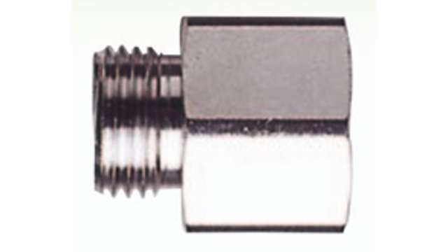 Adaptaflex Conduit Nickel Plated, Conduit Fitting, PG21, Brass, Silver | 7TCA296050R0196  B/PG21-M20/TC