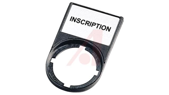 Eaton Legend Plate Holder with Insert for Use with 22.5 mm Modular Pushbuttons and Indicating Light | 256798 M22S-ST-X53