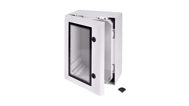 Fibox ARCA Series Polycarbonate Wall Box, IP66, 600 mm x 400 mm x 210 mm | ARCA 604021W NO MP