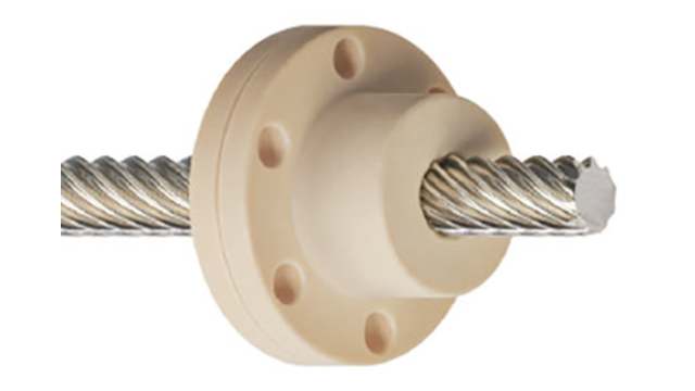 Igus 25 mm Flanged Round Nut For Lead Screw 28 mm | DST-JFRM-2835DS14x25