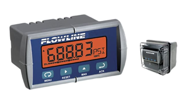 Flowline LI55 Series Level Controller -, DIN Rail 1 265 V-Rated SPDT Relay | LI55-1401