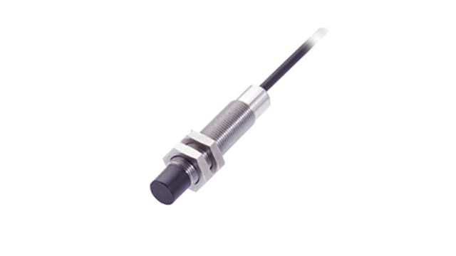 BALLUFF Capacitive Threaded Barrel Proximity Sensor, M12, 7 mm Detection, PNP NO, 10 → 30 V dc | BCS M12BBG1-PSC80H-EP02