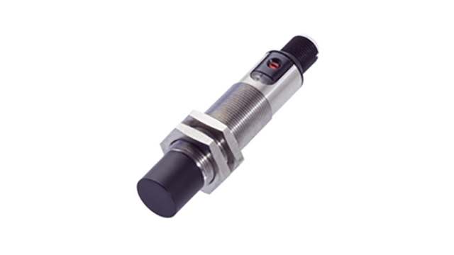 BALLUFF Capacitive Threaded Barrel Proximity Sensor, M18, 12 mm Detection, PNP NO, 10 → 30 V dc | BCS M18B4G2-PSC15H-S04K