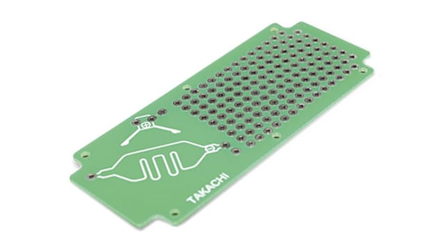 Takachi Electric Industrial PCB Matrix Board FR4 With Through-Holes On Both Sides 2.54 mm Pitch | CSPB-75