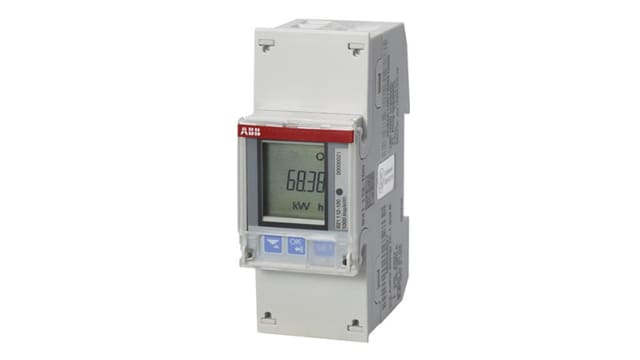 ABB 1 Phase LCD Energy Meter, Type Transformer Connected | 2CMA100150R1000  B21 112-100
