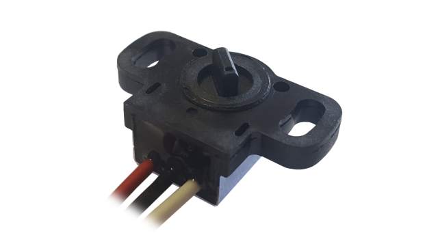 PIHER SENSORS AND CONTROLS S.S.A MSC360 Series Hall Effect Position Sensor, End Type, 5.9mm Shaft | MSC360-1A-C0022-ERA090-05K
