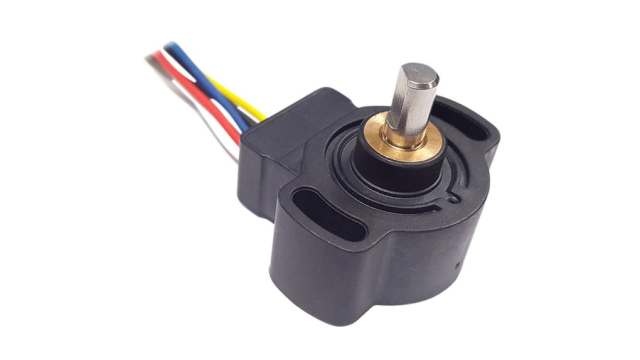 PIHER SENSORS AND CONTROLS S.S.A PSC-360 Series Hall Effect Position Sensor, Analogue Signal, End Type, 6mm Shaft | PSC360G2-F-1A-C0000-ERA360-05K