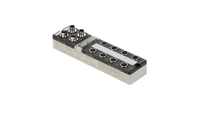 Weidmüller SAI-AU Series I/O module, M12, 5 way, 12 port | 1906700000