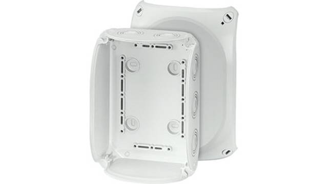 HENSEL KF Series Grey Polycarbonate Junction Box, IP69, IP67, IP66, 77 mm, 180 mm 130 mm | KF 1000 G