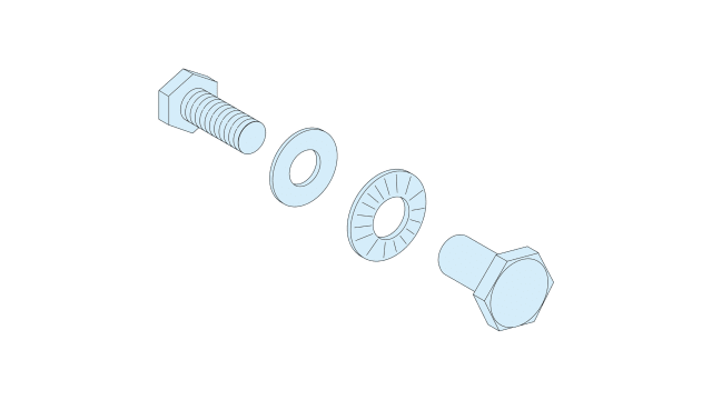 Schneider Electric Fixing Screw, PrismaSeT P Series | LVS04645