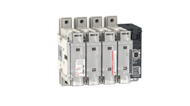 Schneider Electric Fuse Switch Disconnector, 4-Pole, 125 A, NH00 | LV481414