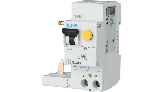 Eaton xEffect - FBSmV RCCB, 40A, 2 Pole, 300mA, Type S, 240/415V ac | 170142 FBSMV-40/2/03-S
