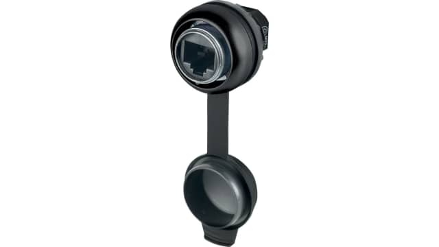 Eaton M22S-RJ45-SA Series RJ45 Connector Female, Cat5e 1 Port 8 -Way | 147537 M22S-RJ45-SA