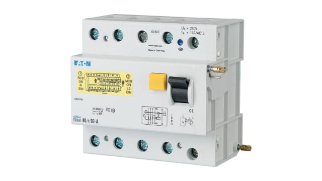 Eaton xEffect - FBHmV RCCB, 125A, 4 Pole, 500mA, 240/415V ac | 170174 FBHMV-125/4/05-S/A