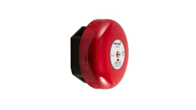Moflash IP66 Series Series Electronic bell, 85 → 280 V ac/dc, 108dB at 1 m, IP66, AC/DC | A8BM-05R