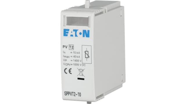 Eaton Surge Protector, 40 kA, 1.9 kV | 176092 SPPVT2-10