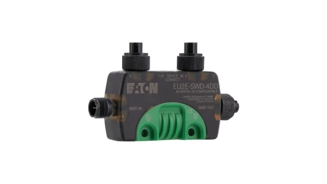 Eaton EU2E-SWD Series Input/Output Module, 4 Inputs, 4 Outputs, 0/28.8 V dc | 174732 EU2E-SWD-4DD