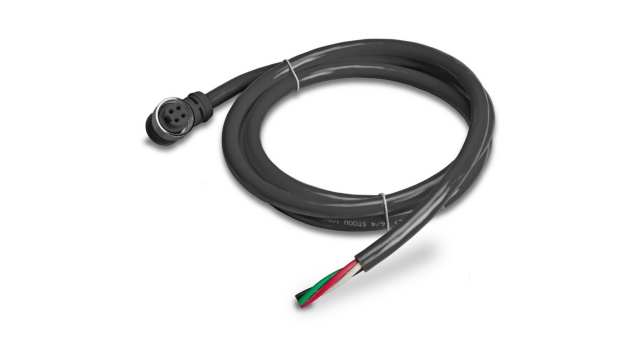 Eaton Right Angle 7/8 in Socket Socket to Unterminated Power Cable, 20m | 183202 SWD4-20LR4P-R