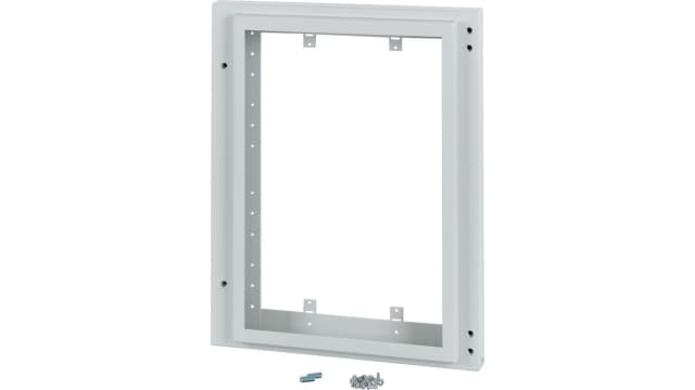 Eaton xEnergy Main Series Black RAL 7035 Metal Enclosure Frame, 390 mm H, 312 mm W, 48 mm D, 48 mm L For Use With IZMX16 | 182111 XTMPIX16AF55