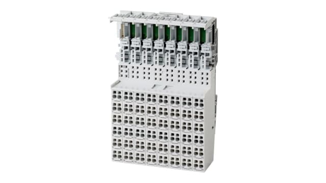 Eaton, Eaton XN, Vertical, Pluggable Terminal Block, Plug, Rail Mount, Spring Loaded/Screw Terminal Termination | 140140 XN-B6S-SBBSBB
