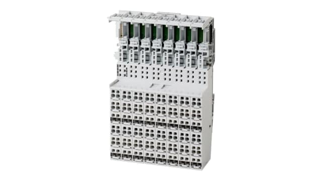 Eaton, Eaton XN, Vertical, Pluggable Terminal Block, Plug, Rail Mount, Spring Loaded/Screw Terminal Termination | 140160 XN-B6S-SBCSBC