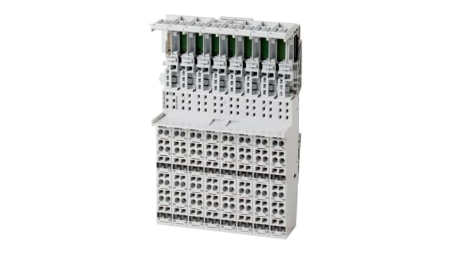 Eaton, Eaton XN, Vertical, Pluggable Terminal Block, Plug, Rail Mount, Spring Loaded/Screw Terminal Termination | 140159 XN-B6T-SBCSBC
