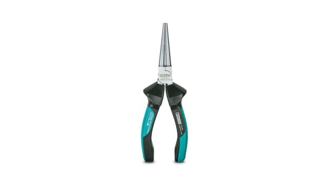 Phoenix Contact 1212364 1-Piece Round Nose Plier, 160 mm Overall VDE/1000V Approved | 1212364