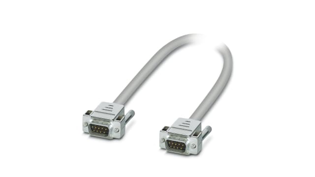 Phoenix Contact D-Sub D-Sub Cable, 1m PVC | 2305570