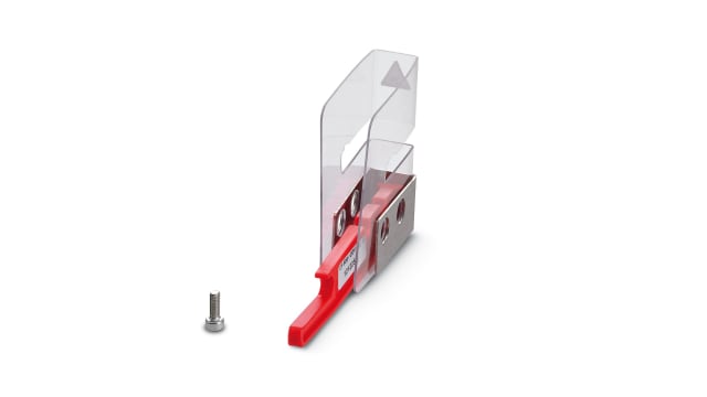 Phoenix Contact, CF 500/COV Plastic Crimp Cover, 22.5 mm Tab Size, Transparent | 1212252