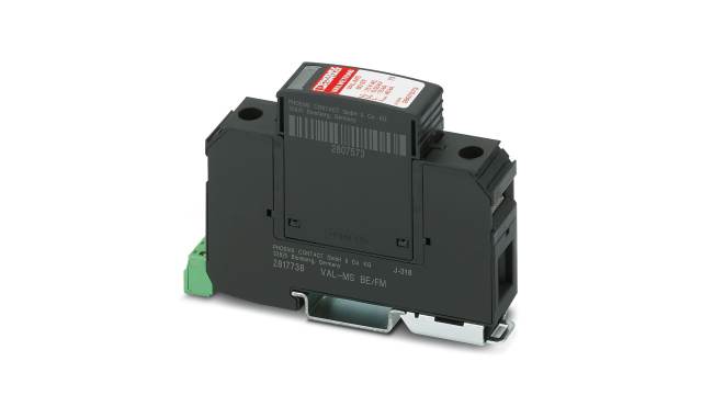 Phoenix Contact 1 Phase Surge Arrester, 80 A, 0.55 kV, DIN Rail | 2868033