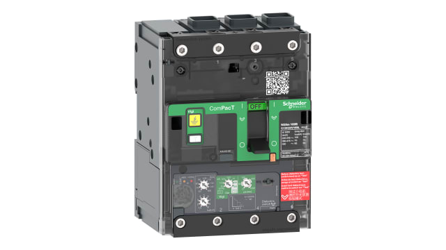 Schneider Electric Fixed 440 V ac Circuit Trip for use with Circuits | C12E34V160L