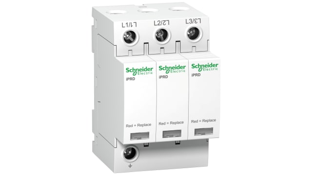 Schneider Electric 1 Phase Surge Arrester, 65 kA, 350 V | A9L65301