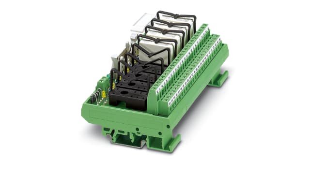 Phoenix Contact UMK-8 RELS/KSR-G24/21-21/PLC Series 16-Contact Female Interface Module, D-Sub Connector, DIN Rail, 50mA | 2976187