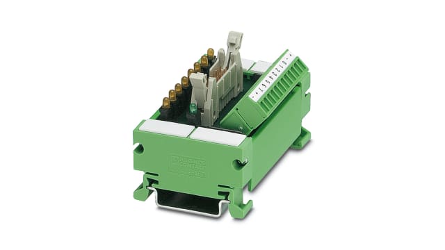 Phoenix Contact VARIOFACE Series 14-Contact Female Interface Module, IDC, FLK Connector, DIN Rail, 1A | 2968195