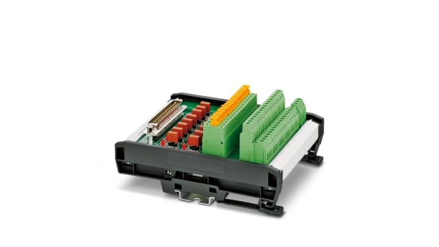 Phoenix Contact VARIOFACE Series 37-Contact Female Interface Module, D-Sub Connector, DIN Rail, 1A | 2905133