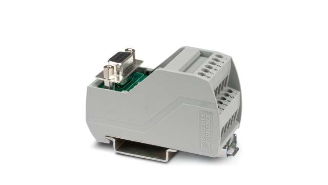Phoenix Contact VARIOFACE Professional Series 9-Contact Female Interface Module, D-Sub Connector, DIN Rail, 2.5A | 2322197