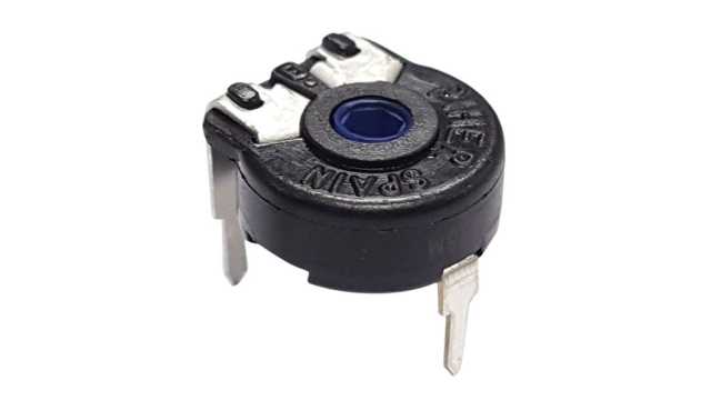 1 kΩ, Panel Mount Trimmer Potentiometer, Through Hole 0.2 W Side Adjust PIHER SENSORS AND CONTROLS S.S.A, PC-16 | PT10MV10-102A2020-S