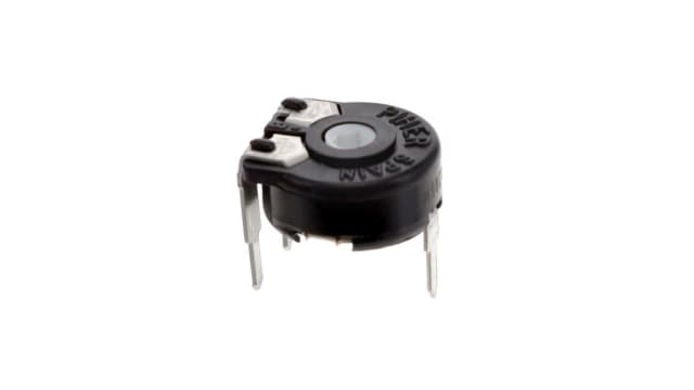 10 kΩ, Panel Mount Trimmer Potentiometer, Through Hole 0.2 W Vertical PIHER SENSORS AND CONTROLS S.S.A, PC-16 | PT10MV10-103A2020-PM-S
