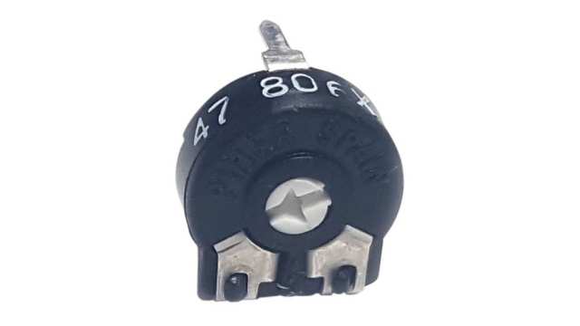 100 kΩ, Panel Mount Trimmer Potentiometer, Through Hole 0.2 W Side Adjust PIHER SENSORS AND CONTROLS S.S.A, PC-16 | PT10LV10-104A2020-PM-S