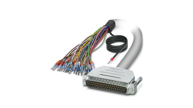 Phoenix Contact D-Sub Cable, 6m PVC | 2926632
