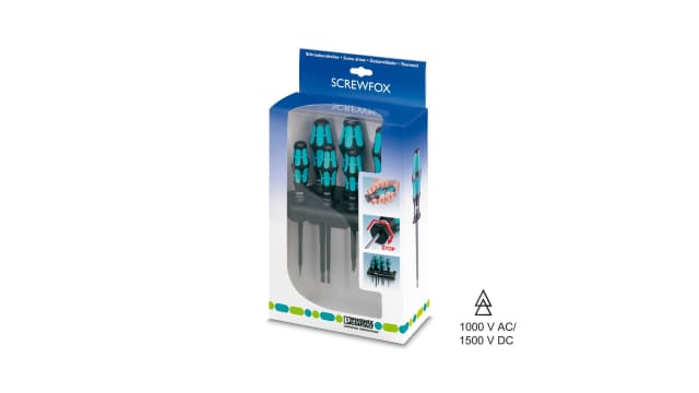 Phoenix Contact Slotted, Phillips Tool Set 6 Pieces | 1212539