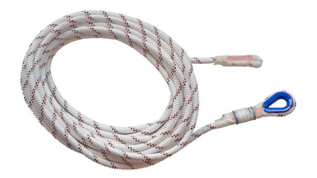 Tractel Safety Rope 10 m, Polyamide, 11 mm Diameter | 14102