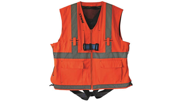 Tractel HT 22 AVEC VESTE REFLECHISSANTE XL Safety Harness, 150 kg Max, XL | HT 22 AVEC VESTE  REFLECHISSANTE XL