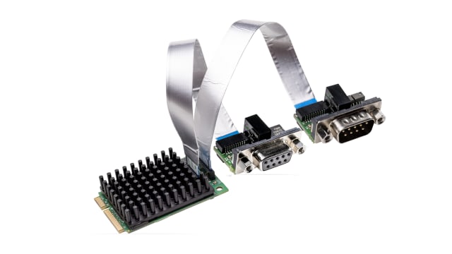 Hilscher 2 Port Mini PCI Express D-Sub Serial Card | CIFX 90E-2DPCOETF+ML