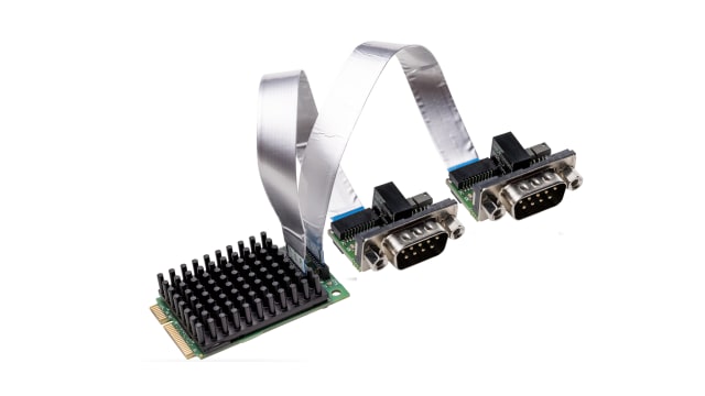 Hilscher 2 Port Mini PCI Express D-Sub Serial Card, 1Mbps | CIFX 90E-2COETF