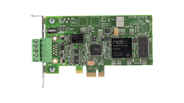 Hilscher 1 Port Low Profile PCI Express 5-Pin Serial Card, 0.5Mbps | CIFX 70E-DN