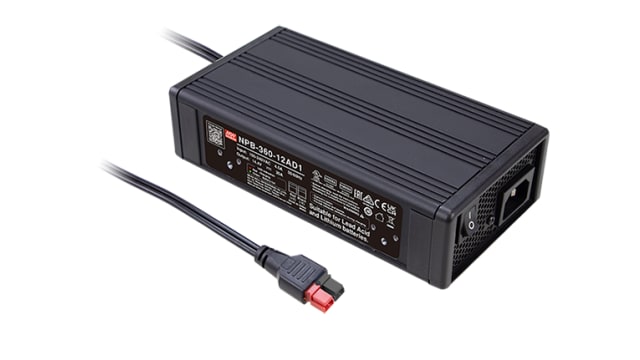 MEAN WELL NPB-360-24AD1 Battery Charger For 30.4 V 4.5 A | NPB-360-24AD1