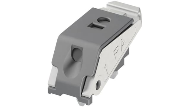 HARTING har-flexicon Series PCB Terminal Block, 1-Contact, Through Hole Mount, 1-Row, Push In Spring Termination | 14020100101160